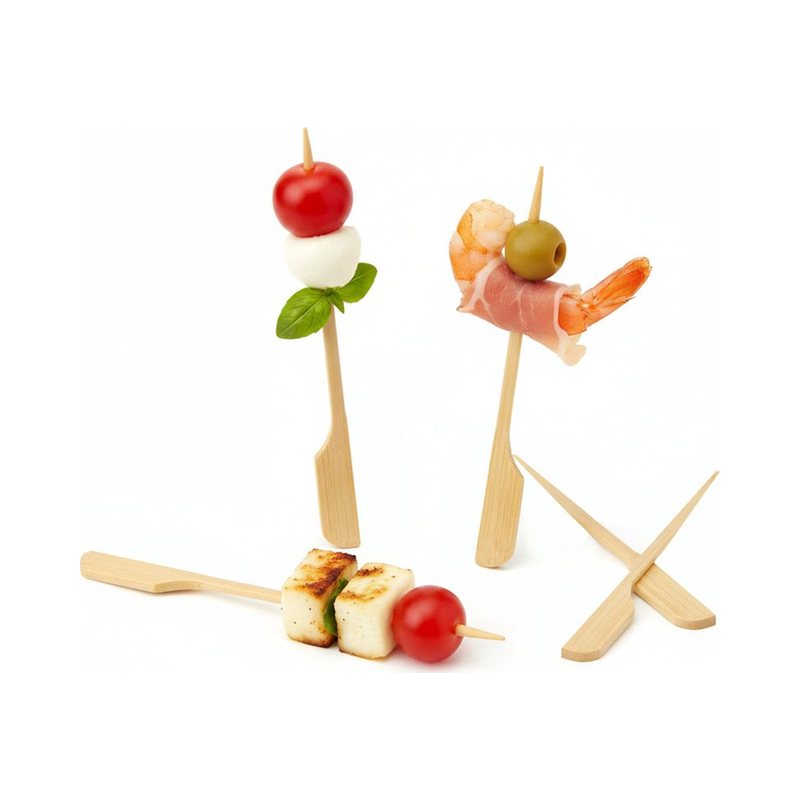 Bamboo paddle picks